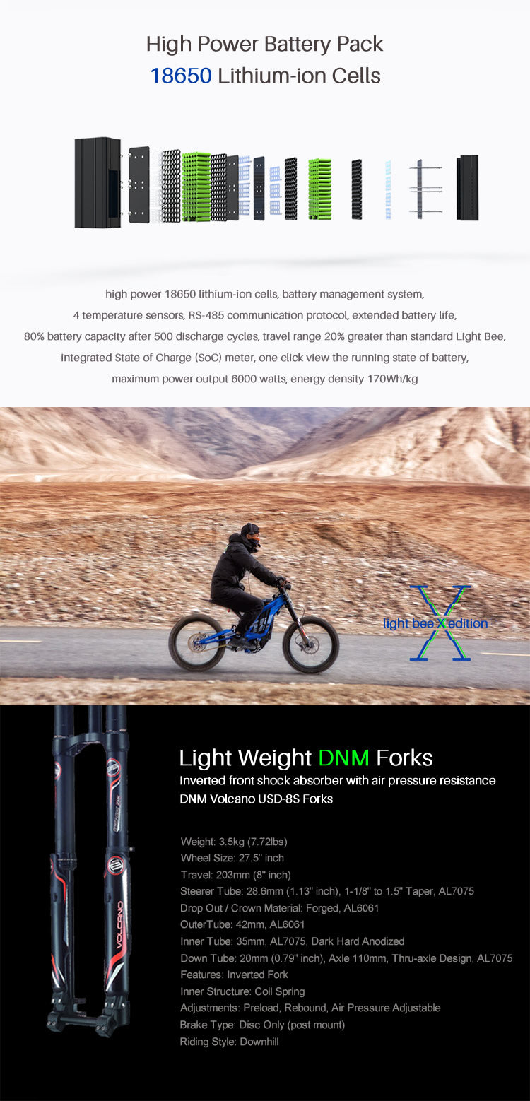 Surron X Light Bee Electric Offroad Dirt Bike - Electric Dirt Bikes
