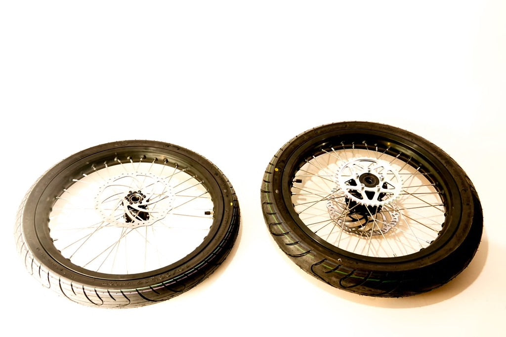 Surron SuperMotard Wheel set Complete - Electric Dirt Bikes