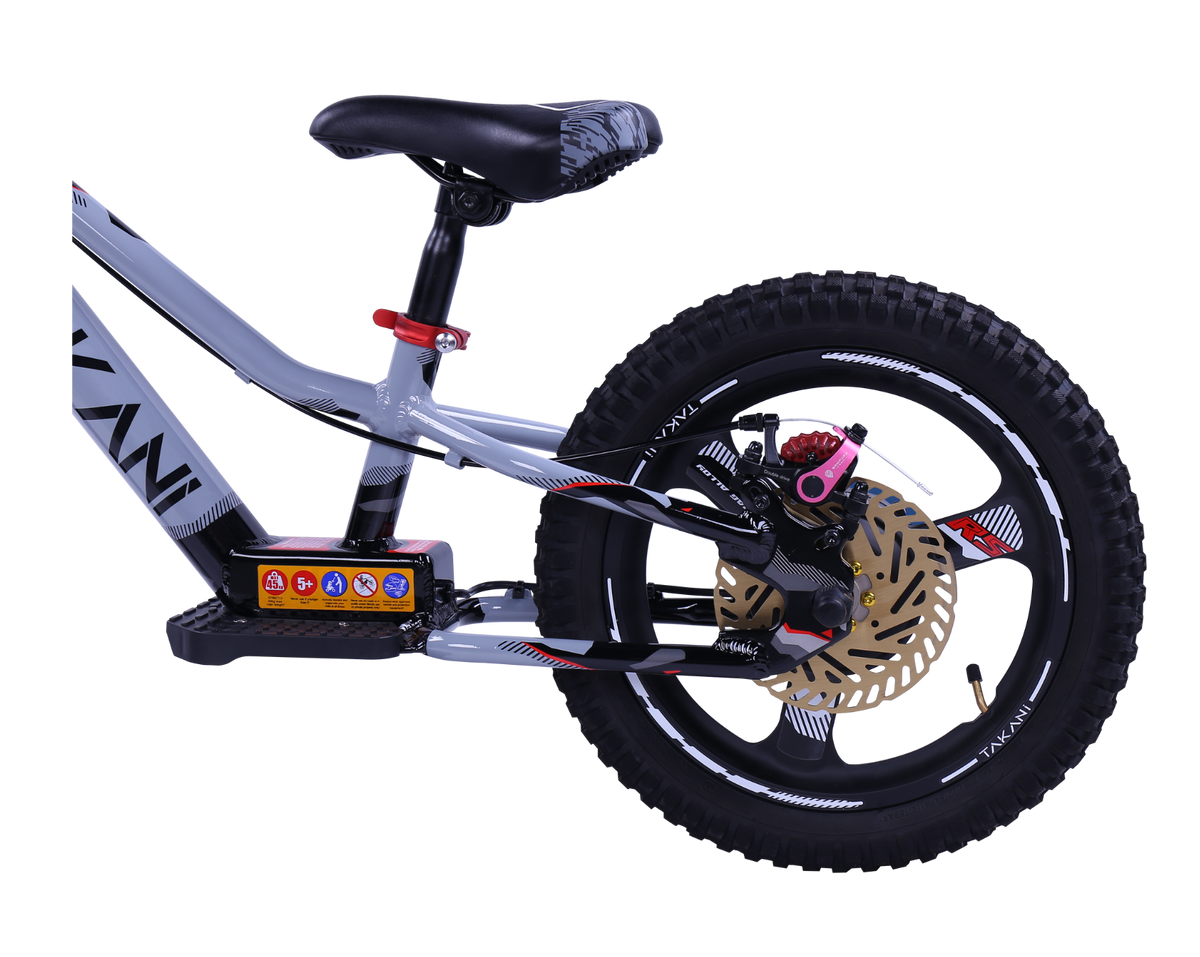 Takani 16&quot; Electric Balance Bike -TK1648-RS Flat Grey