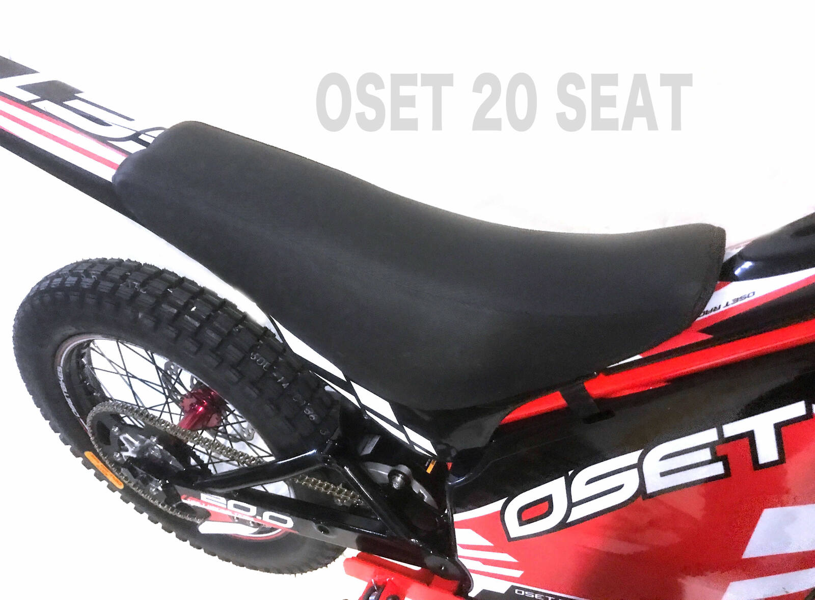 Copy of Seat - padded to Suit Oset 20" - Electric Dirt Bikes